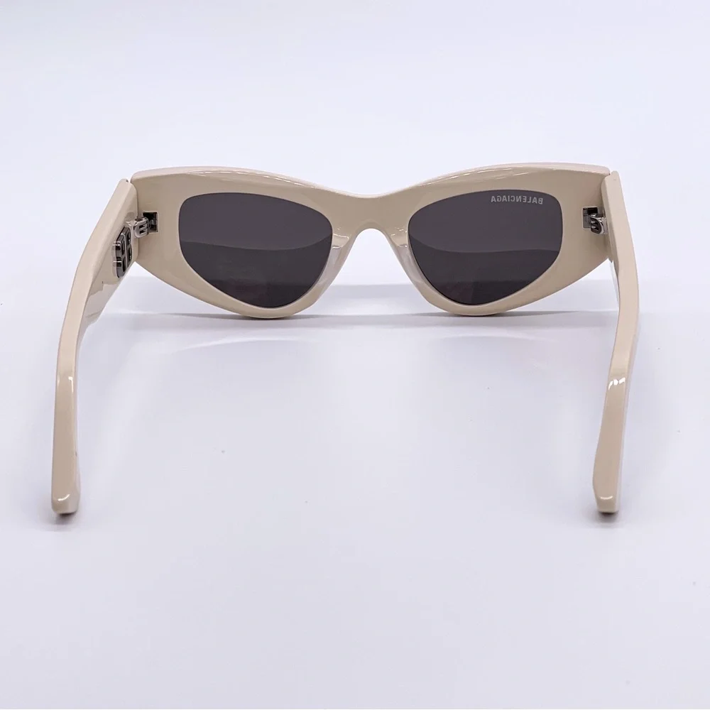 NEW BALENCIAGA BB0243S 003 CAT EYE WOMEN SUNGLASSES - Picture 11 of 12